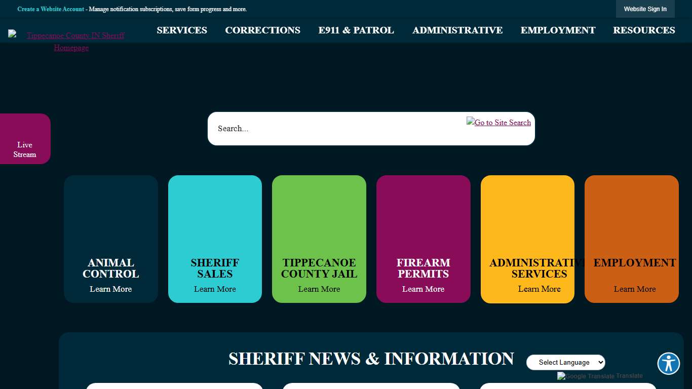 Sheriff's Office | Tippecanoe County, IN